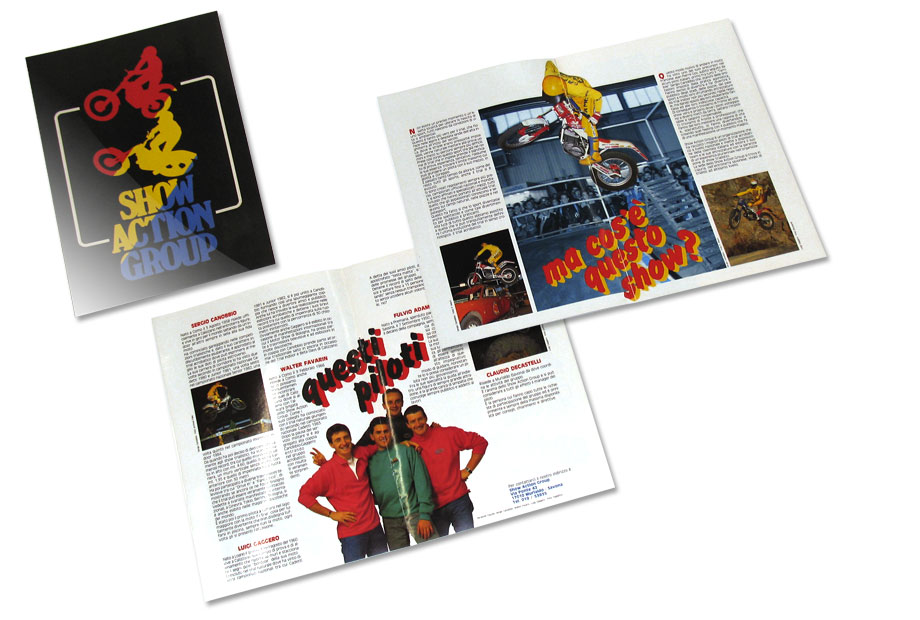 1988 | Show Action Group - Brochure di presentazione dello show e del team