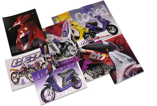 1997 | Betamotor - Depliant produzione motocicli e ciclomotori