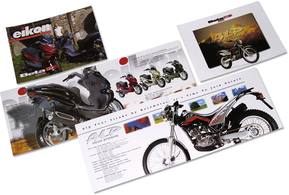 2000 | Betamotor - Depliant Alp, moto da motoalpinismo