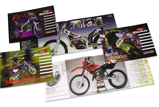 2001 | Betamotor - Depliant produzione motocicli