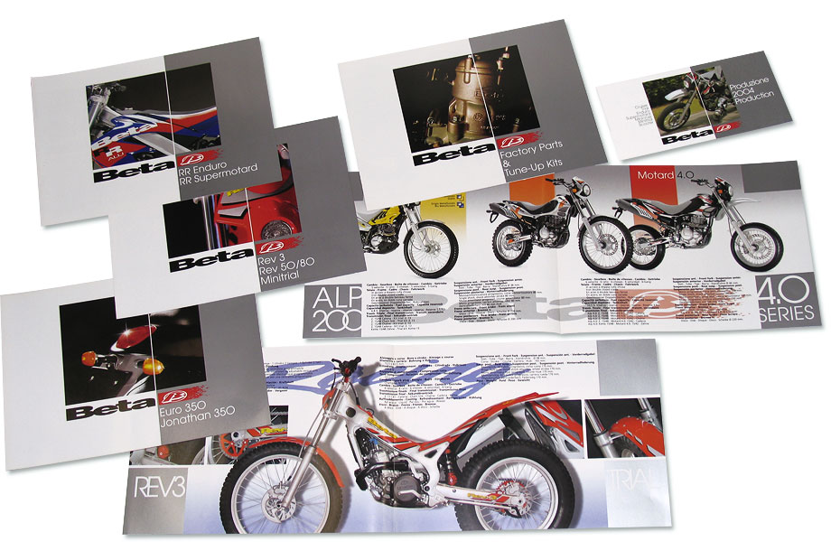 2004 | Betamotor - Depliant produzione motocicli